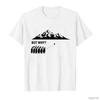 Summer But Why Penguin Mountain Hiking Letter Printed Round Neck Tshirt for Men and Women 100 Pure Cotton Short Sleeved
