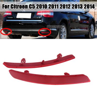 Hinten Bumper Licht Für Citroen C5 2010 2011 2012 2013 2014 Schwanz Bremse Reflektor Stop Signal Lampe RH Und LH Hinten warnung Lampe