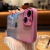 Vaivorykštės Spalvos Skaidrus Bamperis Telefono Dėklas Skirtas Iphone 14pro Max 13 12 11 Pro Max Xs Max Xr 14 Plus Atsparus Smūgiams Kameros Apsauga Minkštas Dangtelis
