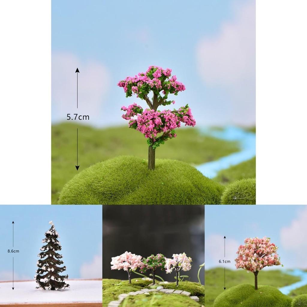 Entzückende Mini-Baumfigur für fesselnde Mikrolandschaft und Heimdekoration