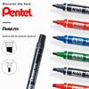 Pentel Quick-Drying Oil-Based Markers: Square-tip N60 & Round-tip N50, Waterproof.