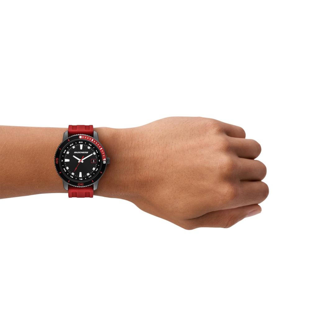 Skechers LACHMAN SR5233 Red Men's Watch,