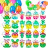 Easter Bestseller: Colorful Eggshell Face Mouse Finger Bubble Toy - Fun Party Gift