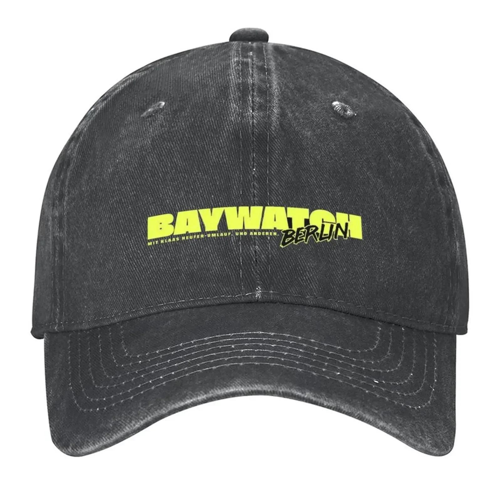 

Baywatch Berlin Baseball Cap Hat Man Luxury Wild Ball Hat Designer Hat summer Male Women s промывают черный