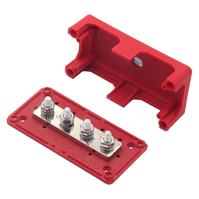 Reliable Power Junction Box 300A DC48V Enhances Wire Organization in Car & Boat