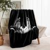 1pc Blanket Jul  Rapper Print Design, Lightweight Blanket for Sofa, Bed- Soft &Warm, Gift for All Seasons Like Christmas, Halloween
