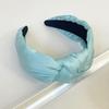 Böhmisches farbiges Satin Schwammknoten Haarband Stirnband Erwachsene Haarschmuck Haarschmuck