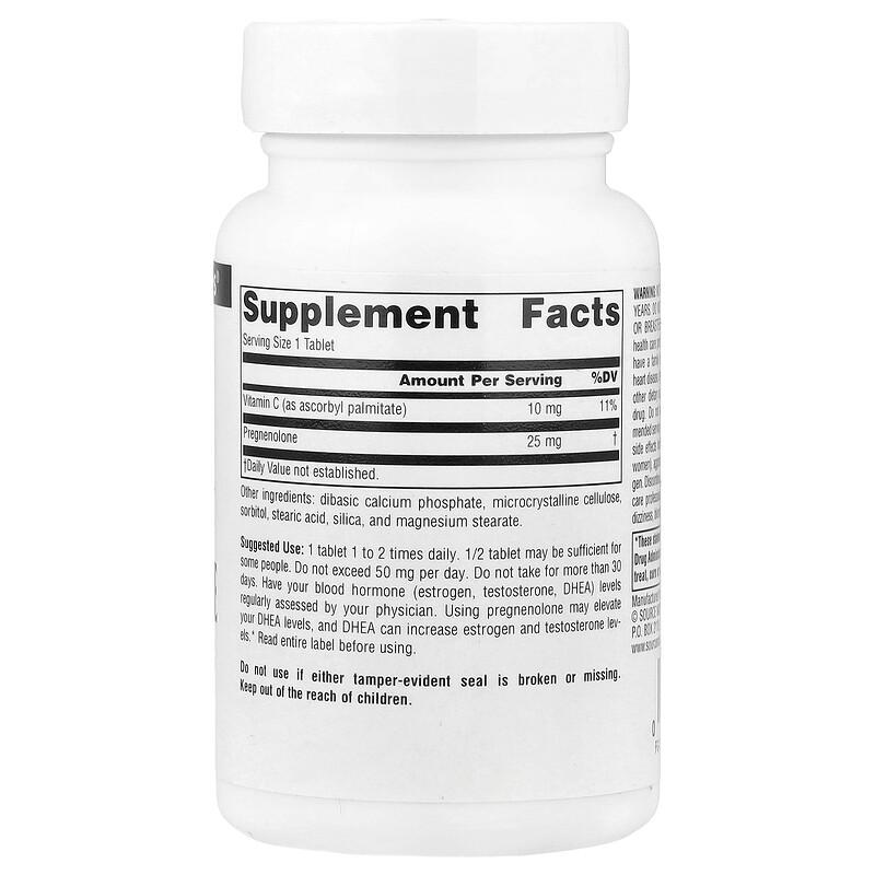 Pregnenolone, 120 Tablets