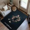 Football Legend Ronaldo Floor Mat Perfect for Outdoor Living Rooms Study Room Hallway Anti-slip Rug Decorate Offices Gift for Festivals