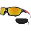 Ratchroll Sports Sunglasses UV400 Ultralight Asian Fit Red Anti-fog