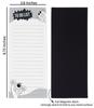 Inkdotpot Pack of 3 Magnetic Fridge To-Do List Notepads- Magnetic Memo Pads For Refrigerator-  (50 Sheets