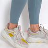 Damen einfarbige elastische Leggings: Frühling/Sommer Yoga Fitnesshose
