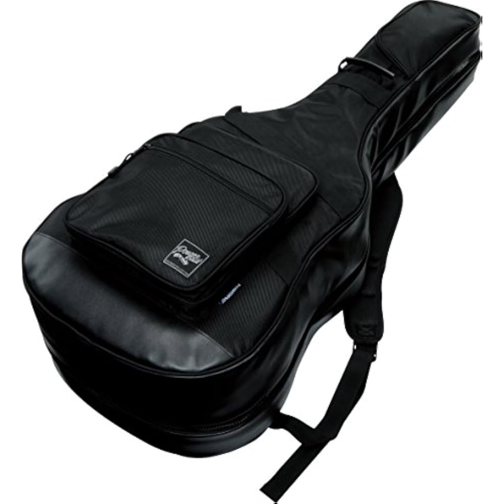 Ibanez IGAB2540-BK Electric Guitar+Acoustic Guitar Bag that can be “stored for 2” and “used separ...