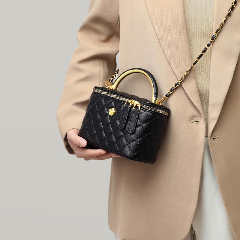 Bag Crossbody Women'S Bag Diamond Chain Bag Versatile Handbag Shoulder Bag Box Bag