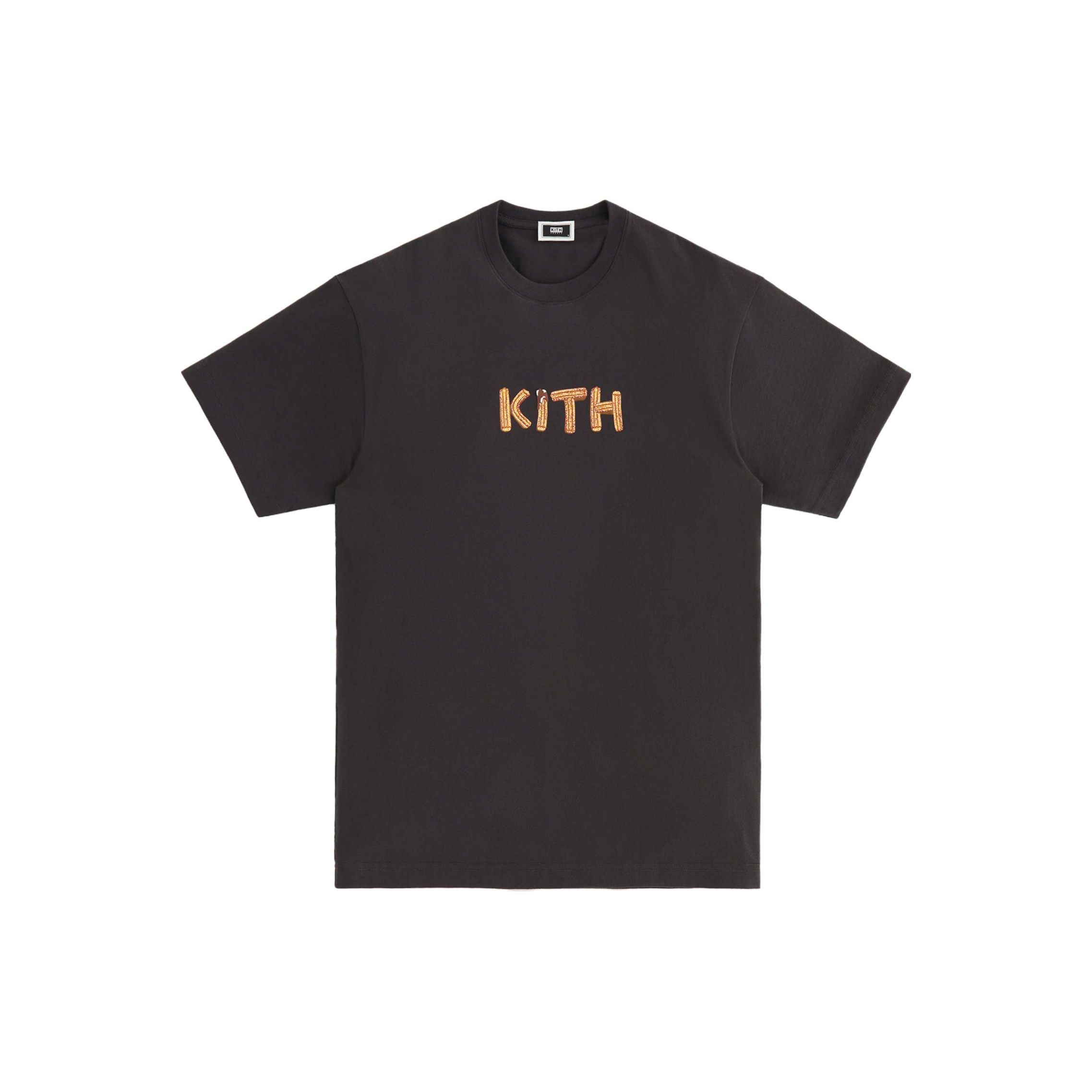 

Kith Round Neck Cotton Printed Casual Short Sleeve American Vintage Regular Fit T-Shirt Unisex T-Shirt Gray KHT030078-211 S