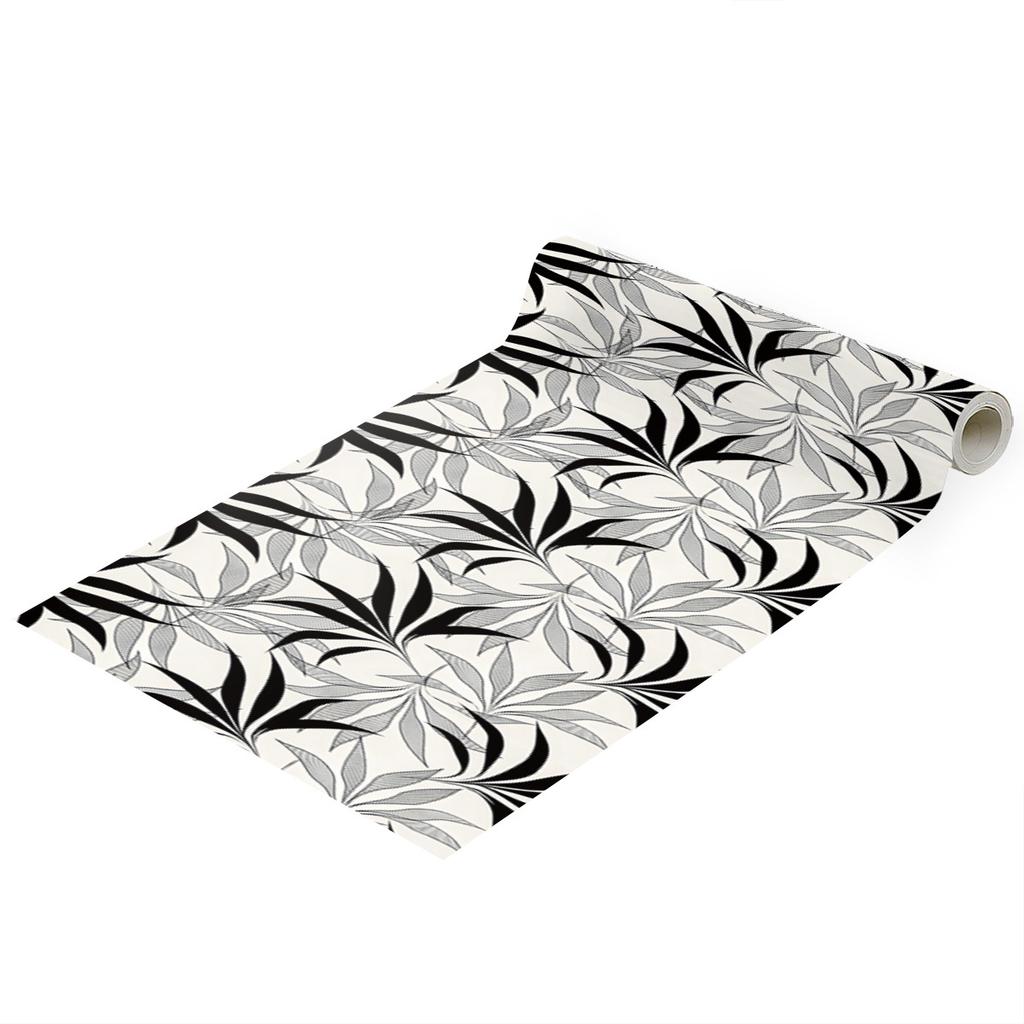 Leaf Boho Peel and Stick Wallpaper Self-Adhesive Vinyl Leaves Contact Paper for Bedroom Bathroom Walls