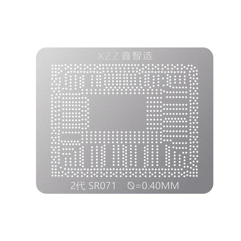 XZZ BGA Reballing Schablone für Laptop CPU SLJ8E A12X BD82HM55 M2 CXD90060GG SR15F A1990 A1707 Direktheizung BGA Vorlage