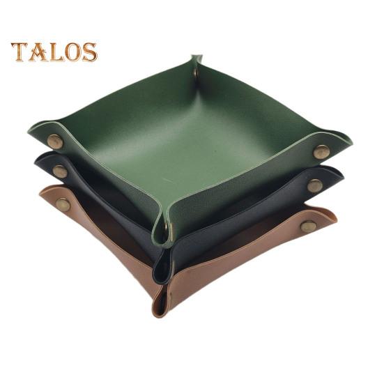 Multifunctional Storage Tray Foldable Design Solid Color Coaster Coffee Cups Mat Decorative Jewelry Storage Organizer