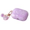 Shell‑Texture TPU Earbud Protective Case With Pearl‑Style Metal Hanging Buckle Anti‑Scratch Anti‑Dust Cover For AirPods 4 / Pro 2 / Pro