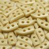 5pcs Resin horn tip two-hole button down jacket trench coat rope button double-sided nylon coat jacket decorative button
