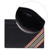 Men's Icon Stripe Print Card Holder (8033074_BLACK_22S)
