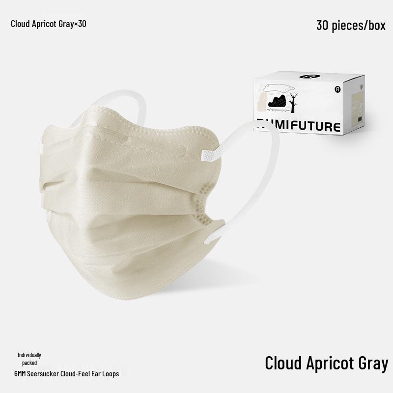 

Golden Wind Jade Dew Adult Butterfly Disposable Masks - 3-Layer Protection, High-Value, Small Face Fit, Individually Packed, Mixed Pack. 30 pcs/box