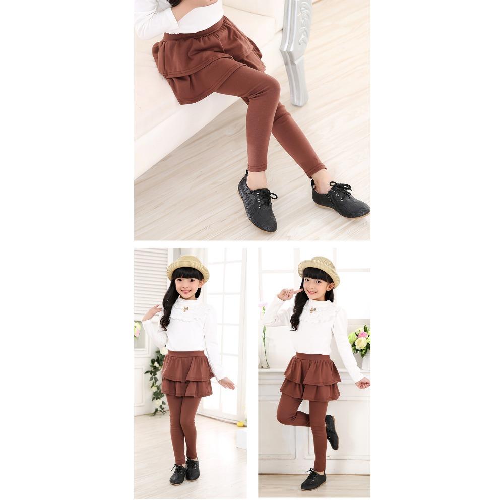 Children's Clothing Spring and Autumn Styles Girls' Dress Pants Multi-colored Stretch Pants Girls' Baby Skirts