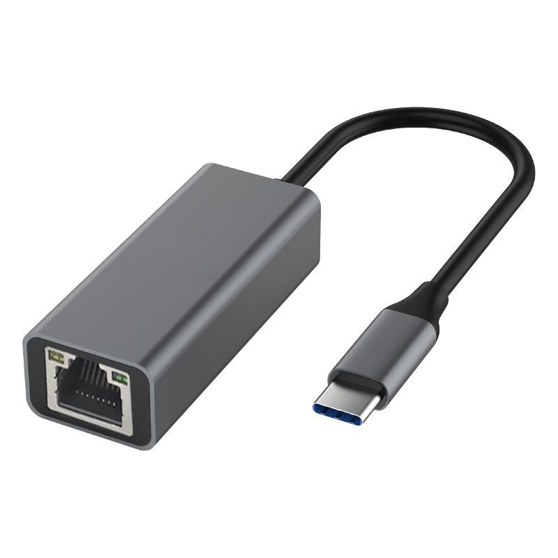 USB to Ethernet Adapter, Type C to RJ45 Gigabit 1000Mbps Network Card, Driver-Free USB C LAN Converter for Laptop PC Switch Mac