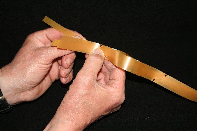 Wstążki Ściągane Kokardy 5 Cm, 10 Szt, Czerwone