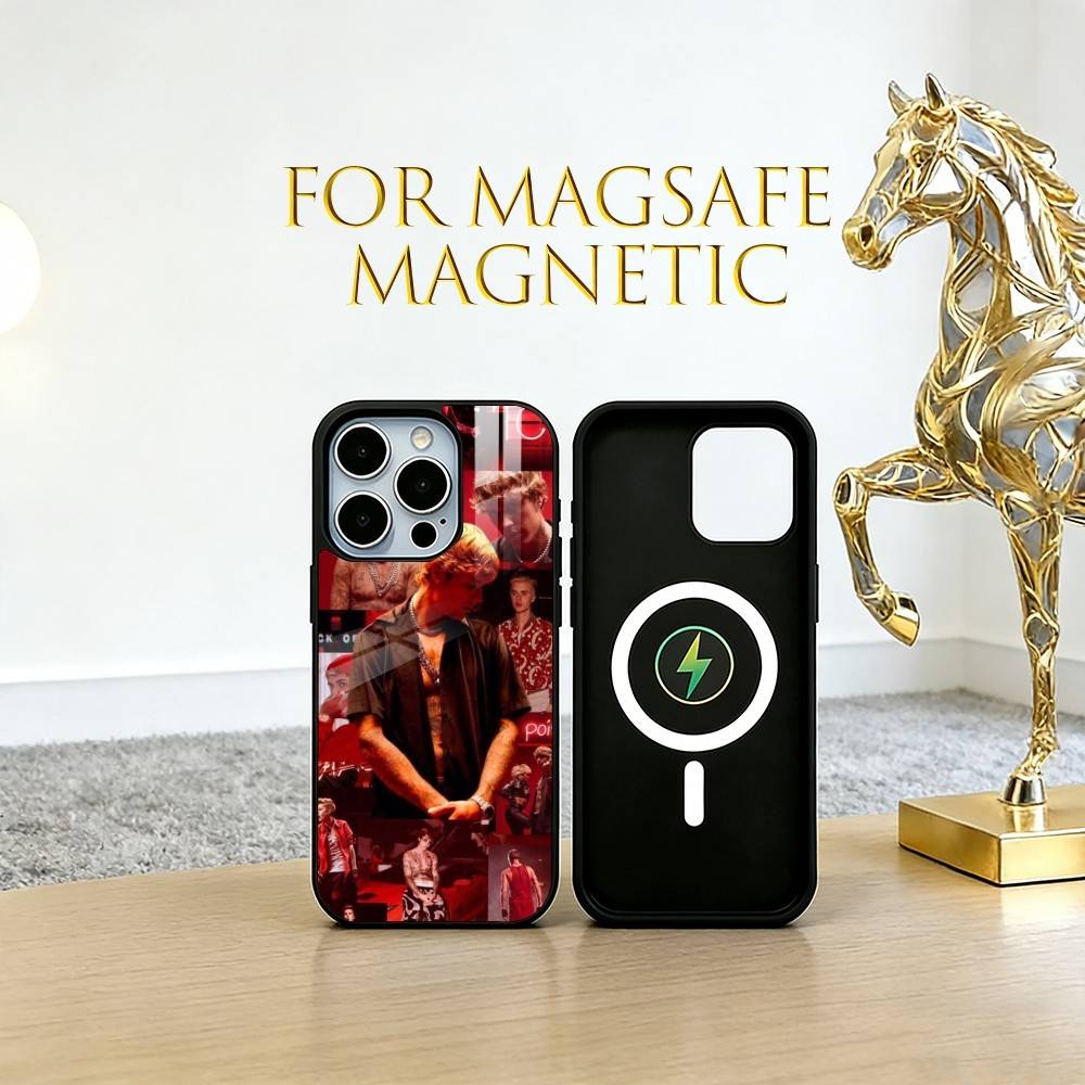 

Крутой чехол для телефона J-Justin B-Bieber для iPhone17,16,15,14,13,12,11 Plus,Pro Магнитный с Magsafe Беспроводная зарядка iPhone17