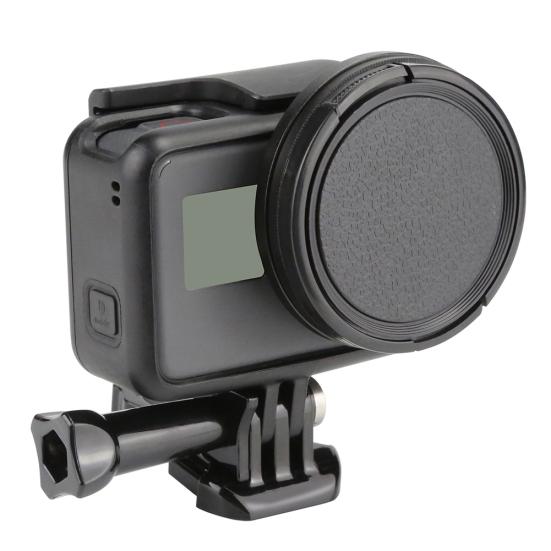 52mm UV Filter for GoPro Hero 7 5 6 Black Action Camera with Lens Cover Mount