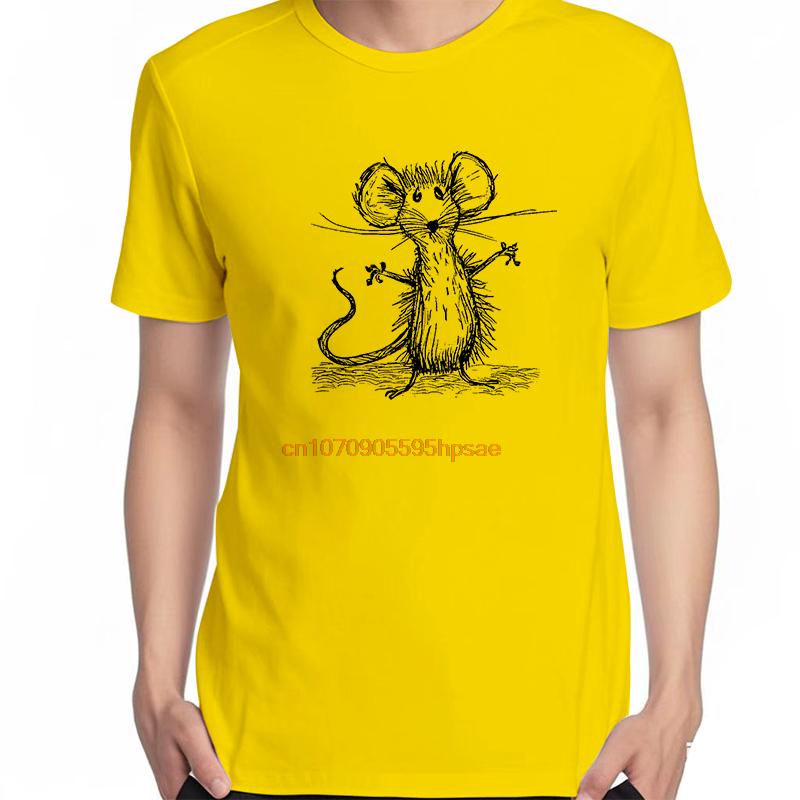 Adorable Mouse Fashion Graphic T Shirts Summer Tees Tops Cotton New Shirts And Tshirts Unisex Breathable Printing T Shirt
