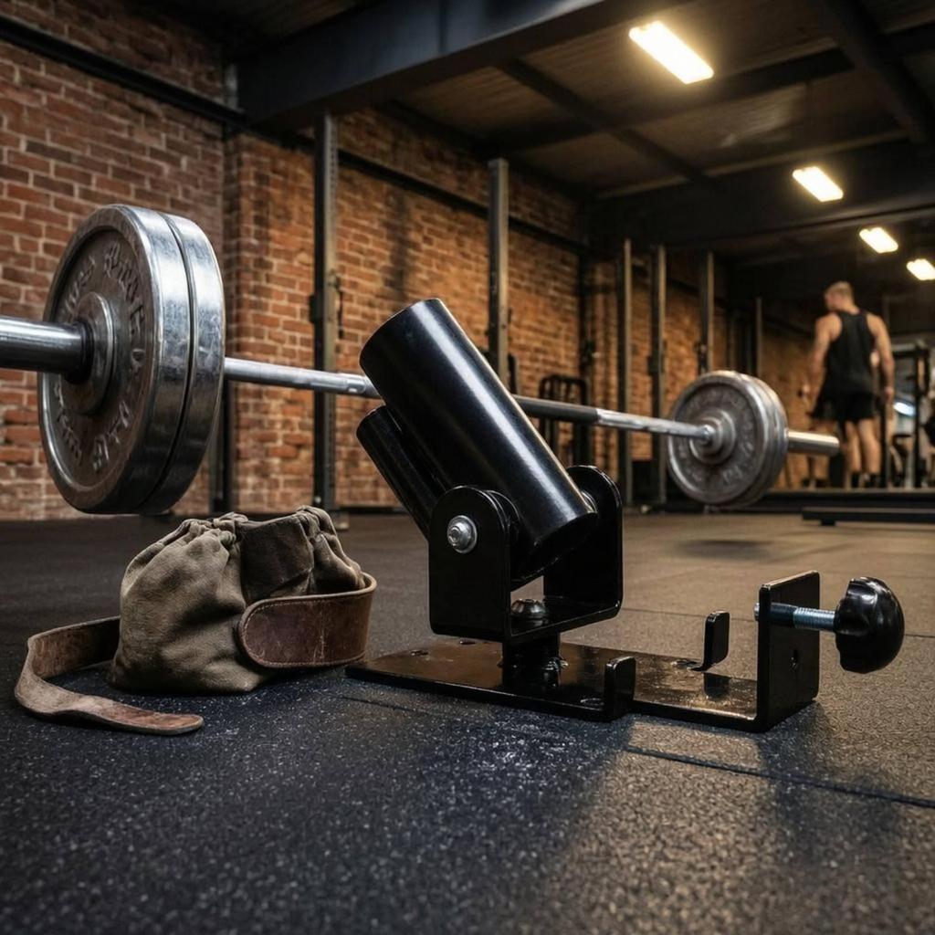 Landmine Attachment Pivoting Gym Equipment Adjustable for Angled Training