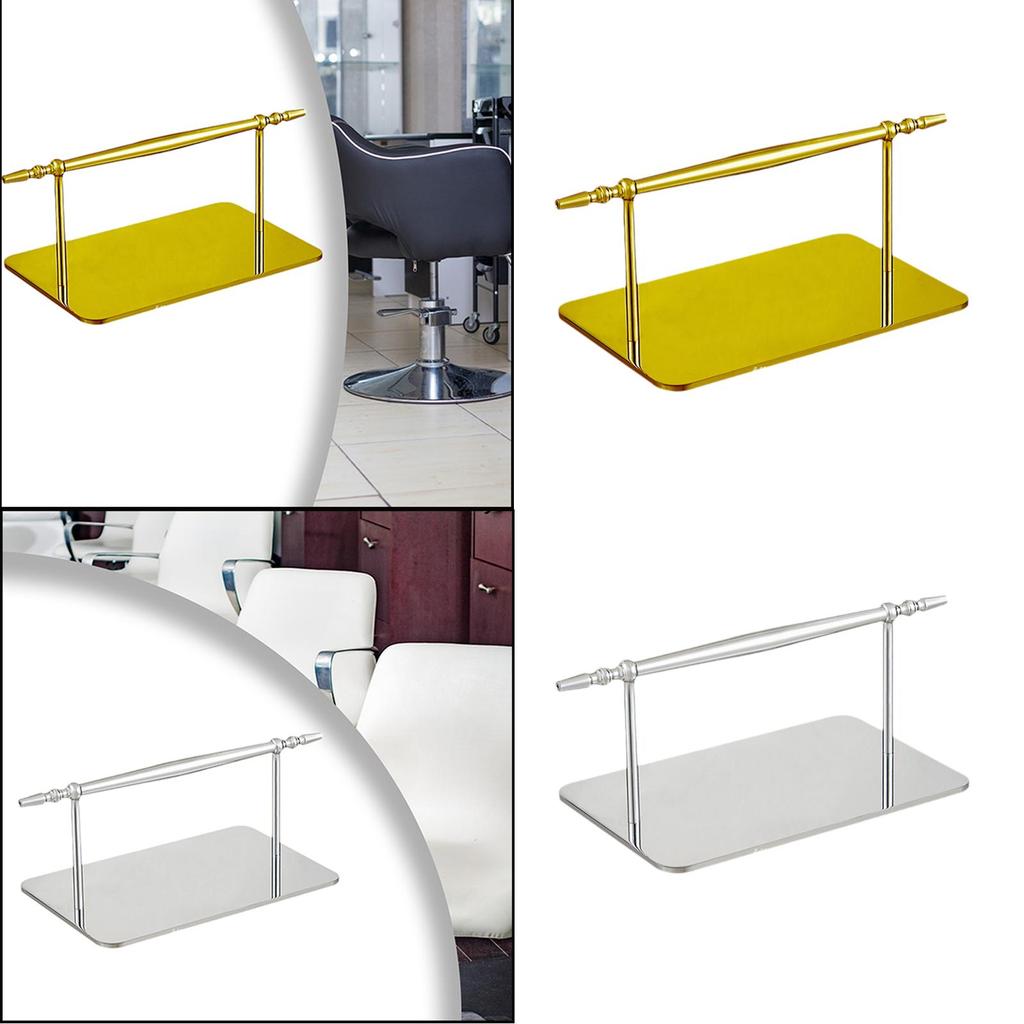 Fußstütze für elegante Friseurstühle.