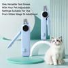 2-in-1 Pet Nail Trimmer Rechargeable Electric Nail Clipper Grinding Cat Claw Clippers  for Dogs