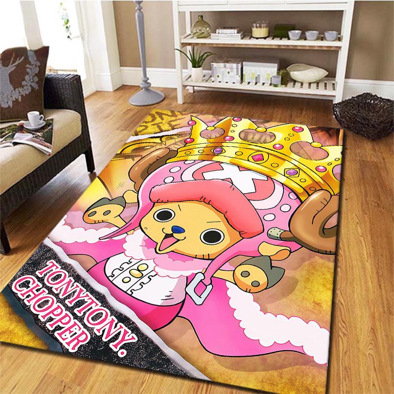 One Piece Tony Tony Chopper Tapijt Vloerkleed Voor Woonkamer Slaapkamer Huis Bank Decoratie, Kinderen Spelen Antislip Vloermat