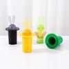 Toothpick Storage Box Large Capacity Dustproof Self-Picking Rabbit Toothpick Holder for Home