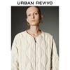 UR Women's Quilted Round Neck Duck Down Jacket