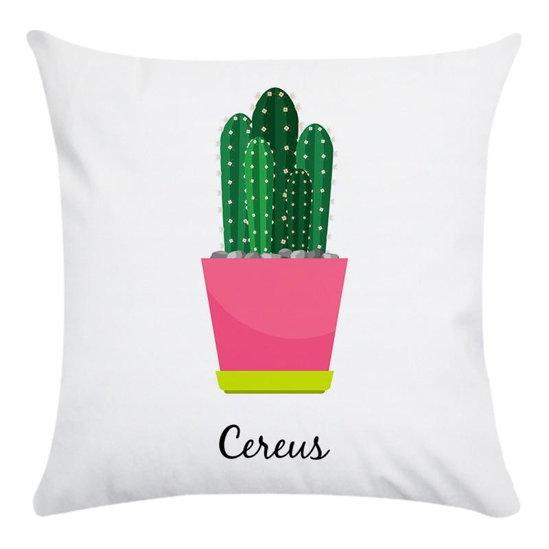 cute cactus pillow