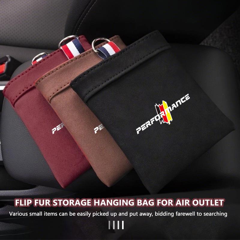 For BMW Car Storage Bag Air Vent Dashboard Tidy Hanging Organizer Box Auto Accessories X1 X3 X5 E39 E46 E90 F20 E60 F30 E36 F10