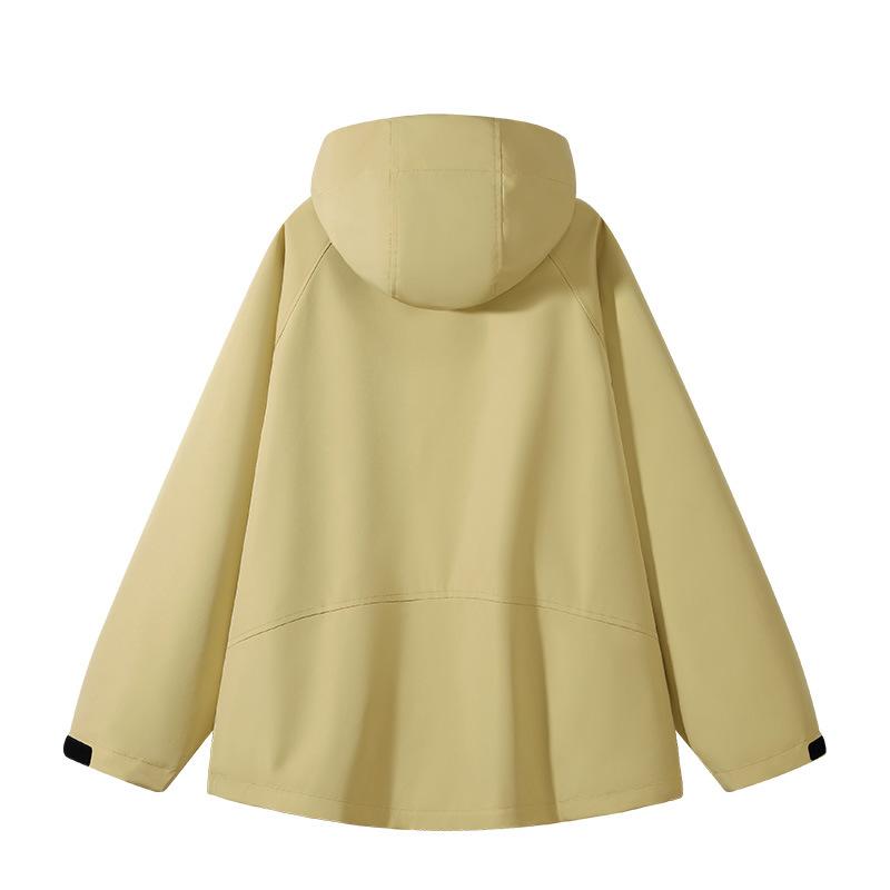 Bird Home with Live Burst Storm Jacket Lovers Autumn Single Windproof Waterproof Mountaineering Jacket