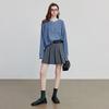 Chuyu Women's 3D Floral Mohair Blend Knit Sweater