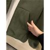 Men's 600G Double-Sided Fleece Hooded Jacket for Fall and Winter