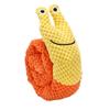 Interactive Dog Sniffing Toy For Boredom Relief Plush Snail Toy With Sound Durable And Teeth Grinding Pet Training Tool