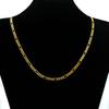 Men's Stainless Steel Figaro Chain Necklace - Trendy Titanium Steel Jewelry