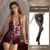 Sexy lingerie sexy lace perspective mesh hot one-piece uniform temptation breast flirting suit