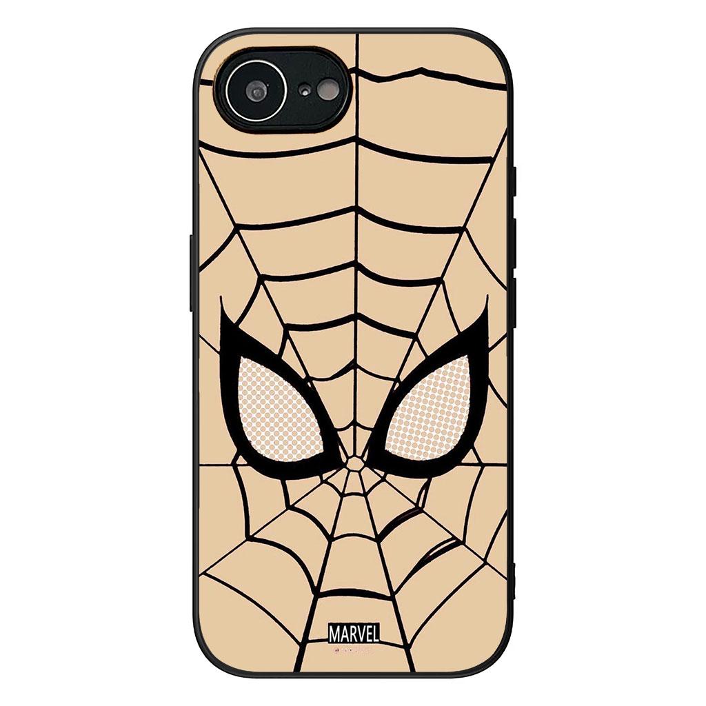 Spiderman Marvel Spider Man Casing Phone Cover for Apple iPhone 16 15 14 11 Pro Max 7 8 Plus SE2 SE3 SE 2022 2020 Case