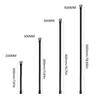 Flexible Gooseneck Microphone Stand Arm 4 Optional Lengths for Precise Stable Positioning in Recording Streaming
