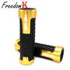 For NINJA ER 6N ER6N 7/8" 22mm CNC Handlebar Grips ER-6N Motorcycle Accessories