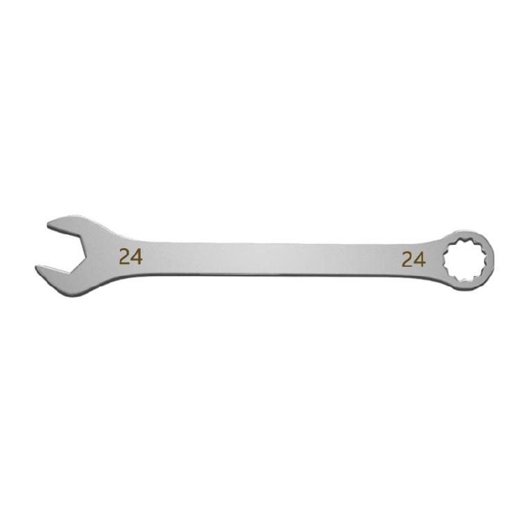Portable Twin Head Wrench Spanner Crafted for Narrow Environment Rustproof Stainless Steel Confined Spaces Various Fixes